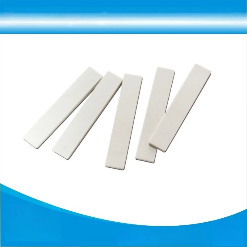 Al2O3 pure wear resistance ceramic substrate plate customize alumina ceramic sheet 100x123x0.8mm - 240x280x0.6mm square block