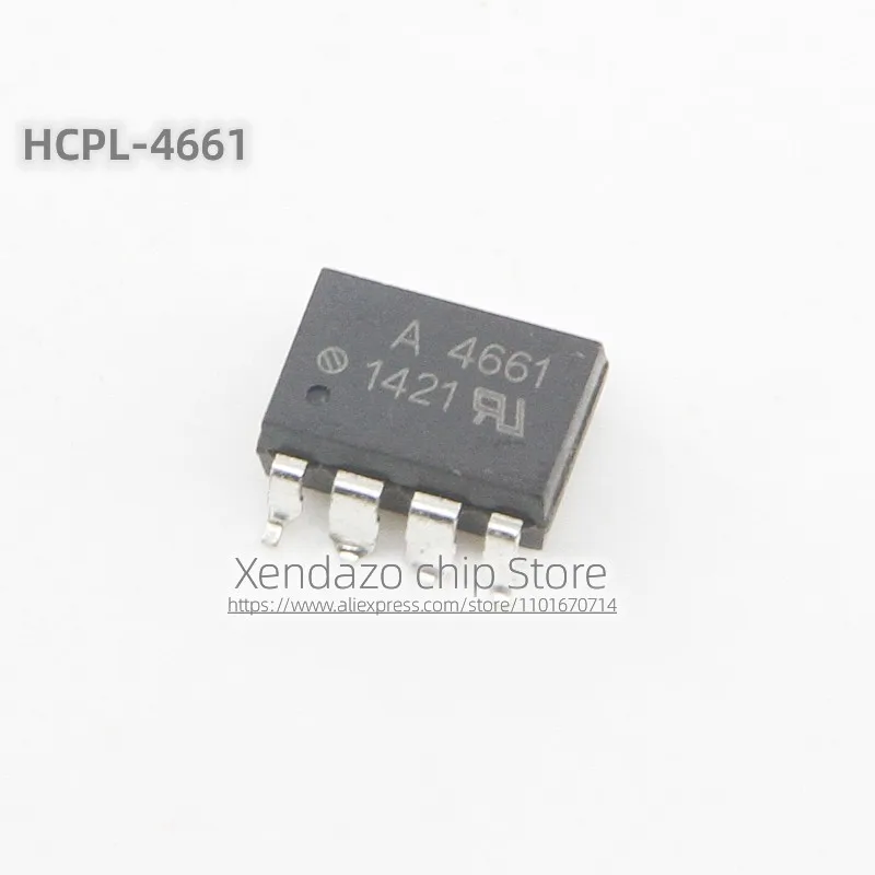 5pcs/lot HCPL-4661 HCPL-4661-500E A4661 SOP-8 package Original genuine High speed optocoupler chip