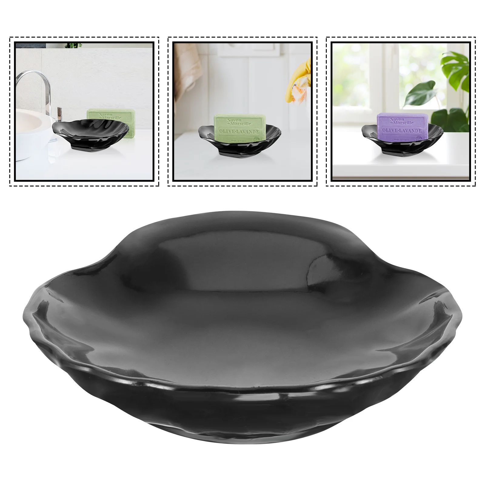 

Shell Holder Small Dish For Shower Bathroom Sink Bar Container Soap Bar Holder For Shower Plastic Soap Tray Kitchen Toilet