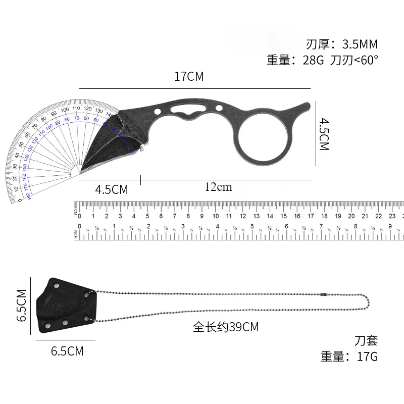 Imagem -04 - Mini Faca Portátil Faca ao ar Livre Autodefesa Portátil Expresso Alta Dureza Afiado Novo 2024