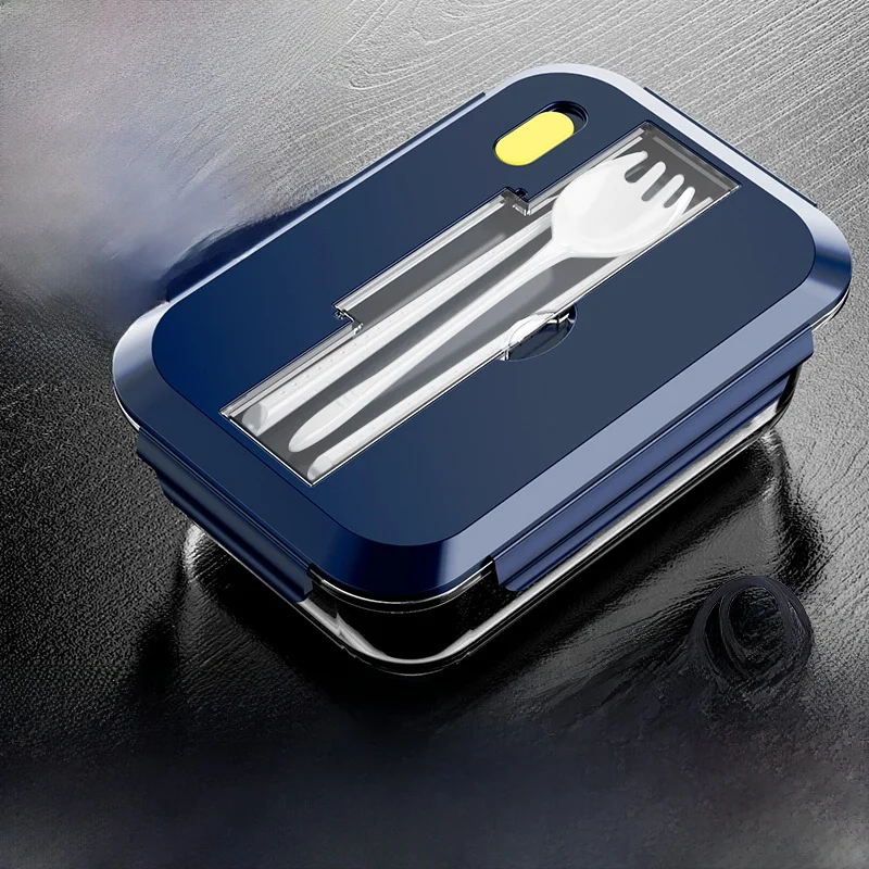 

Контейнер для еды из высокопрочного боросиликатного стекла, пригодный для микроволновой печи, ланч-бокс для офисных работников и студентов, специальный для разогрева