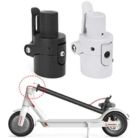 1pc 12x8x8cm Folding Pole Base Folding Rod Base Folder For-xiaomi For-M365/Pro Electric Scooter Accessories Black/white Base