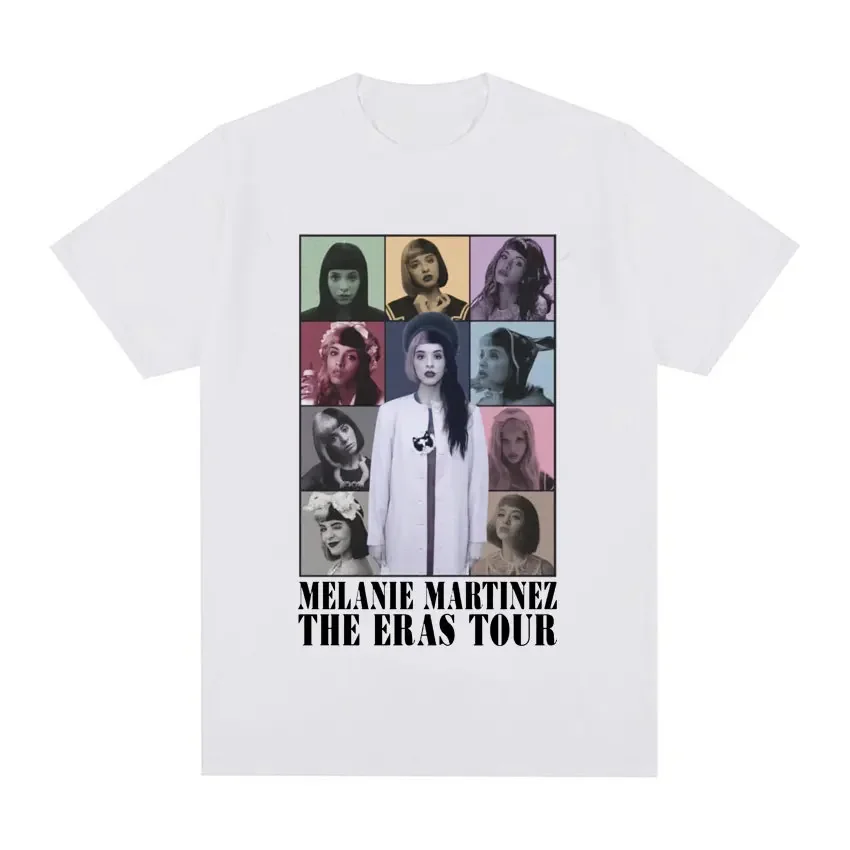 Melanie Martinez The Eras Tour T-shirt Fashion Aesthetic Graphic Short Sleeve Tshirt Men Women Hip Hop Clothes Oversized T Shirt