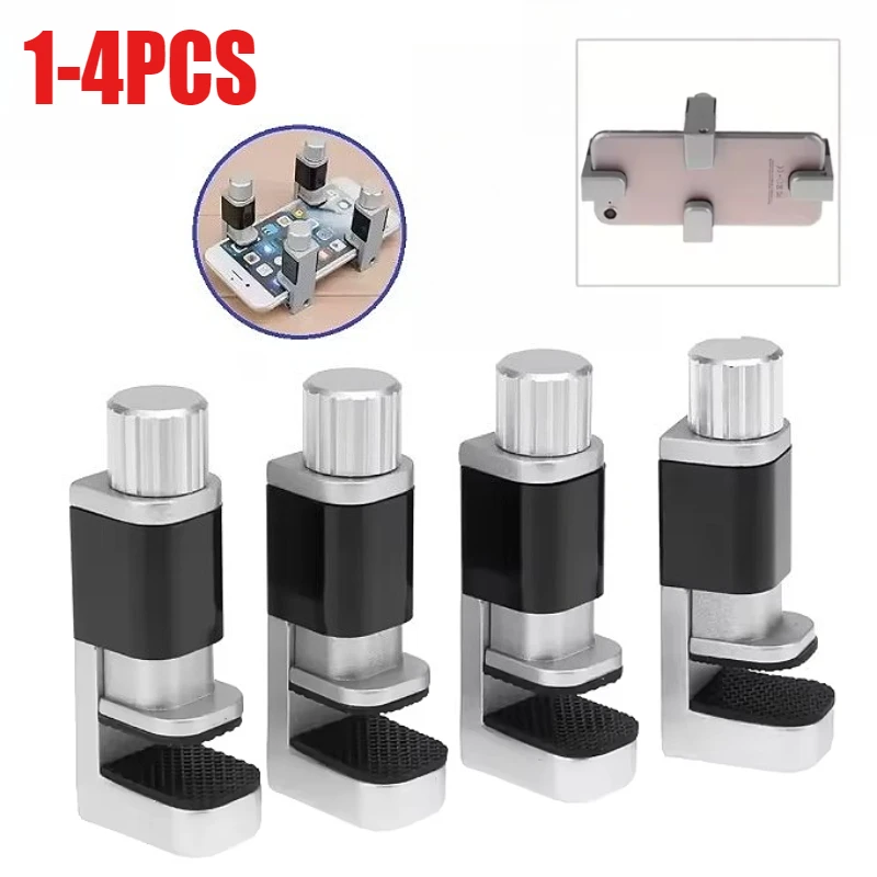 

4pcs set Adjustable Metal Clip Universal Phone LCD Screen Bonding Fixture Repair Tools Fastening Fixing Holder Clamps For iPhone