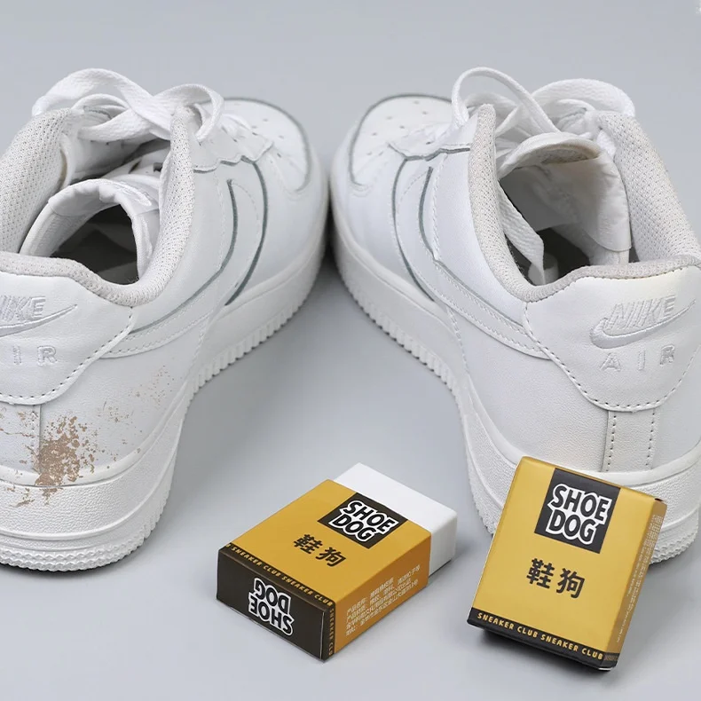 Portable suede shoe cleaner, no water required, easy to carry, for cleaning suede, leather shoes, sneakers, and white shoes.