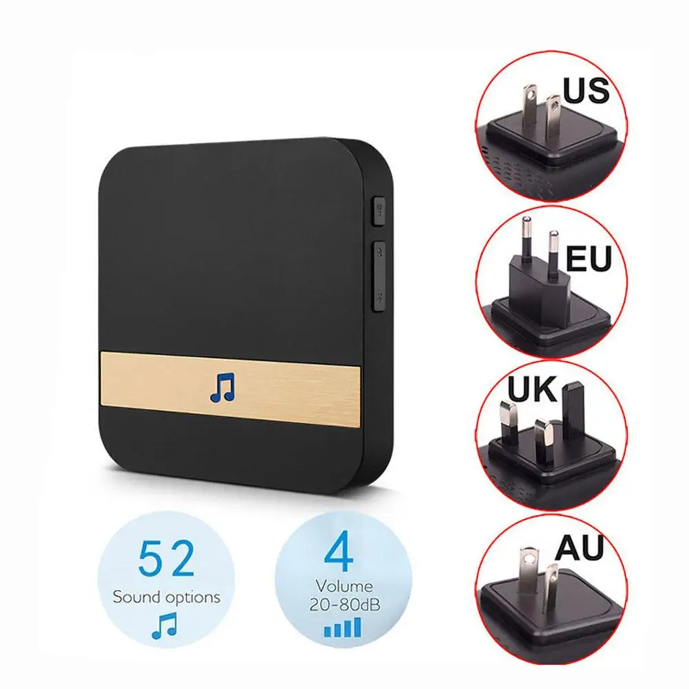 New M10 Smart Hd 720p 2.4g Wireless Wifi Video Doorbell Camera Visual Intercom Night Vision Ip Doorbell Wireless Security Camera