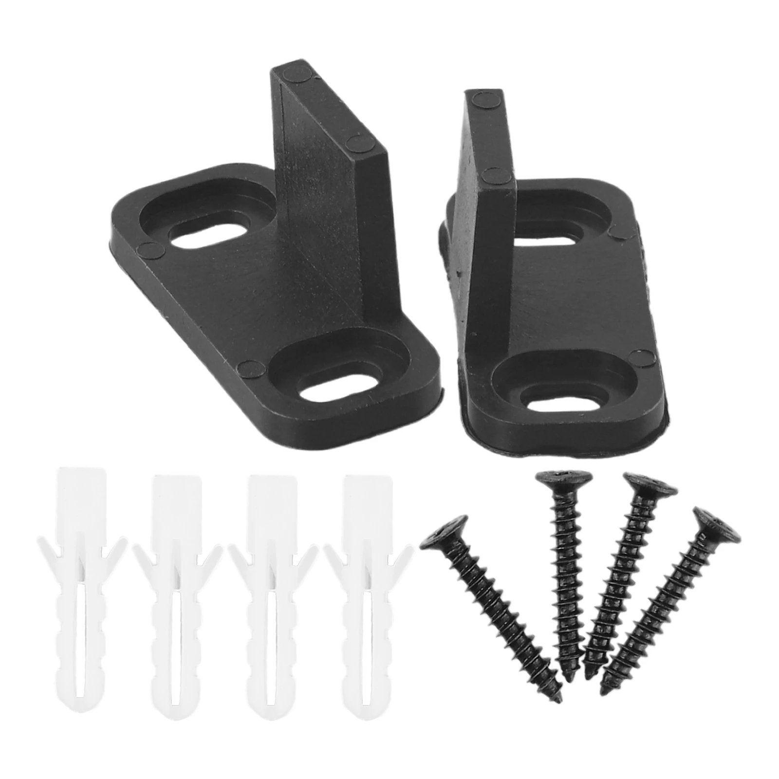 Floor Guide Barn Guide 2X 4.5 X 2 Cm Accessories Adjustable Plastic Replacement 2 Door Floor 2PC 2X，Adjustable