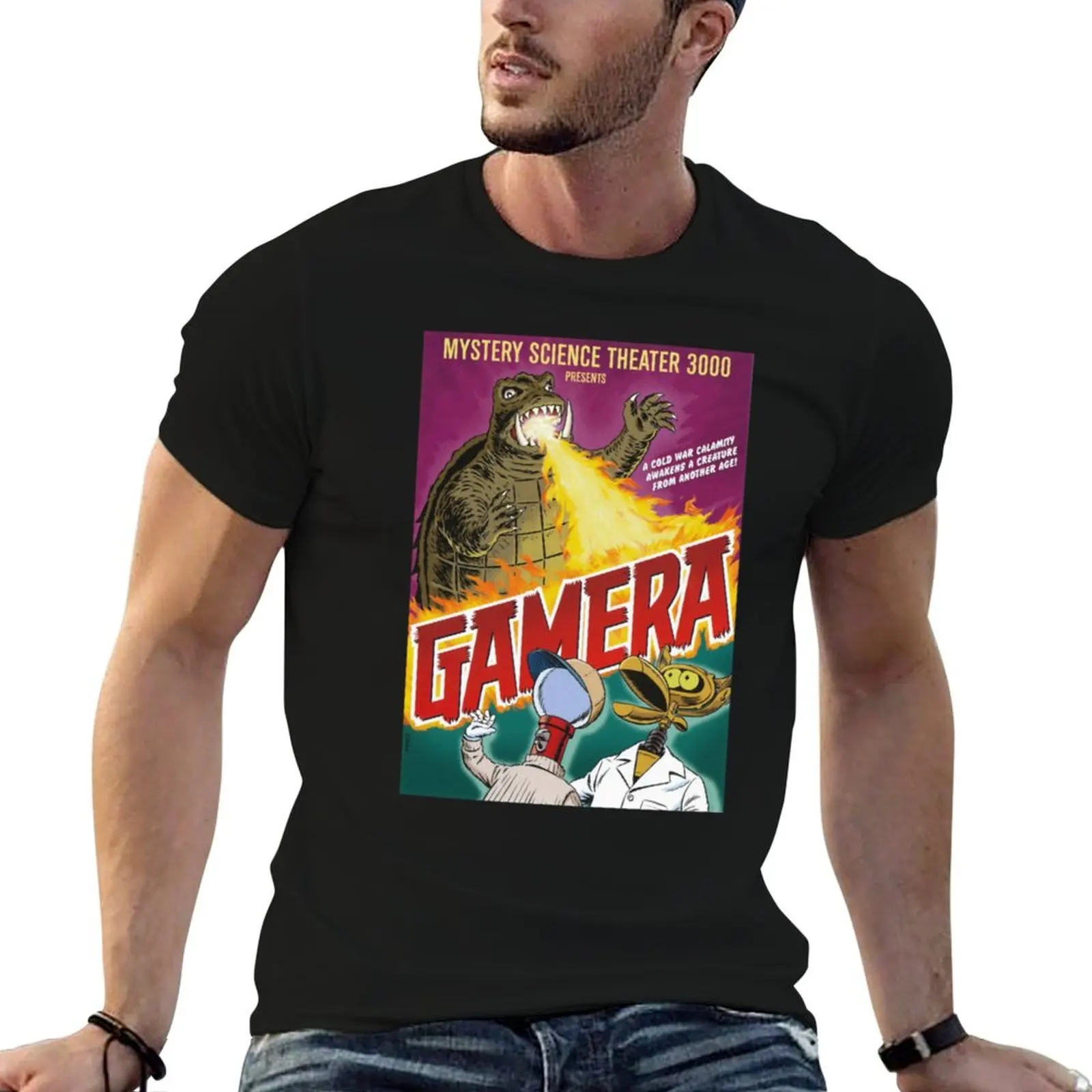 

MST3K - Gamera Active T-Shirt men t shirt cotton 100% man t shirt cotton T-Shirt