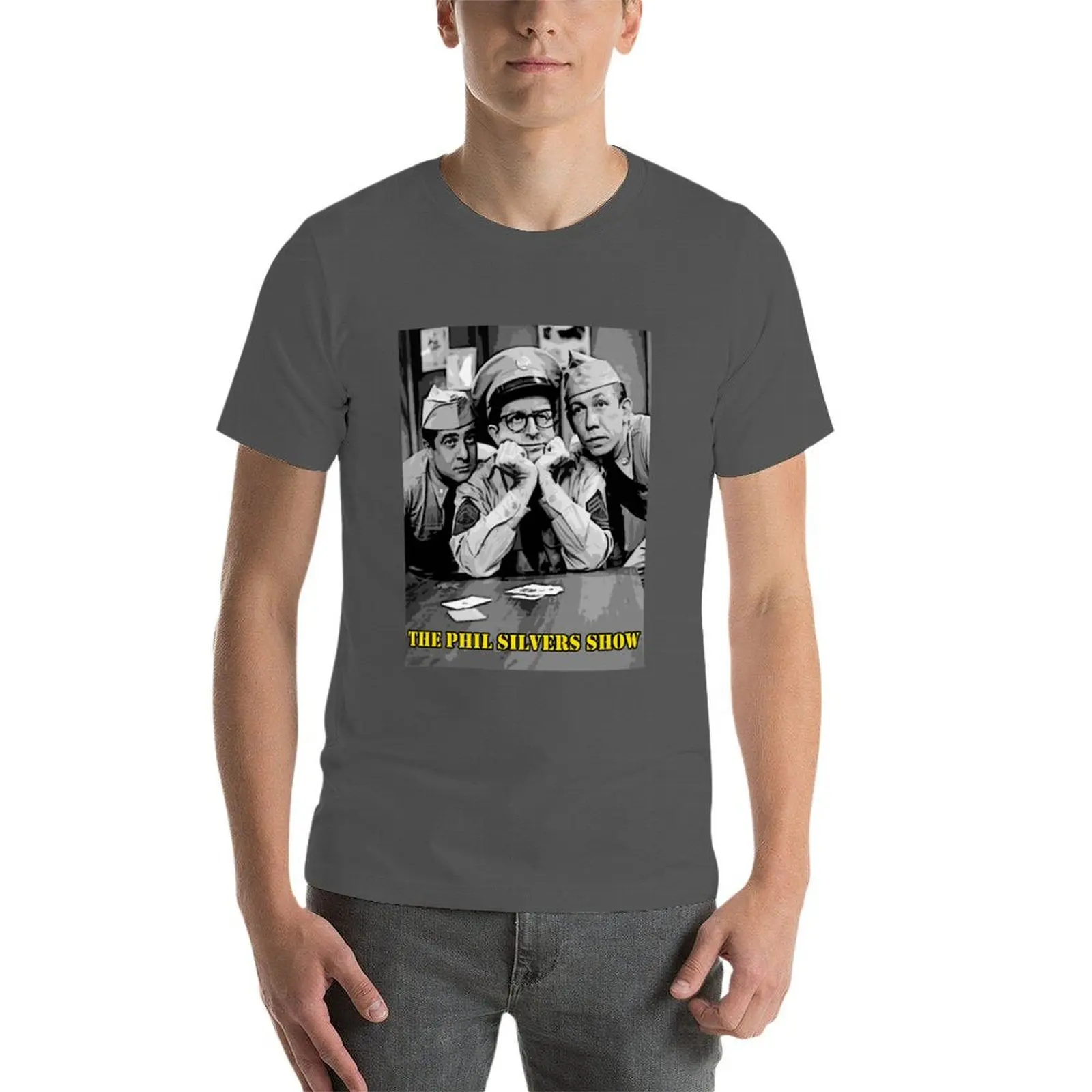تي شيرت The Phil Silvers Show تي شيرت قطني للرجال من القطن