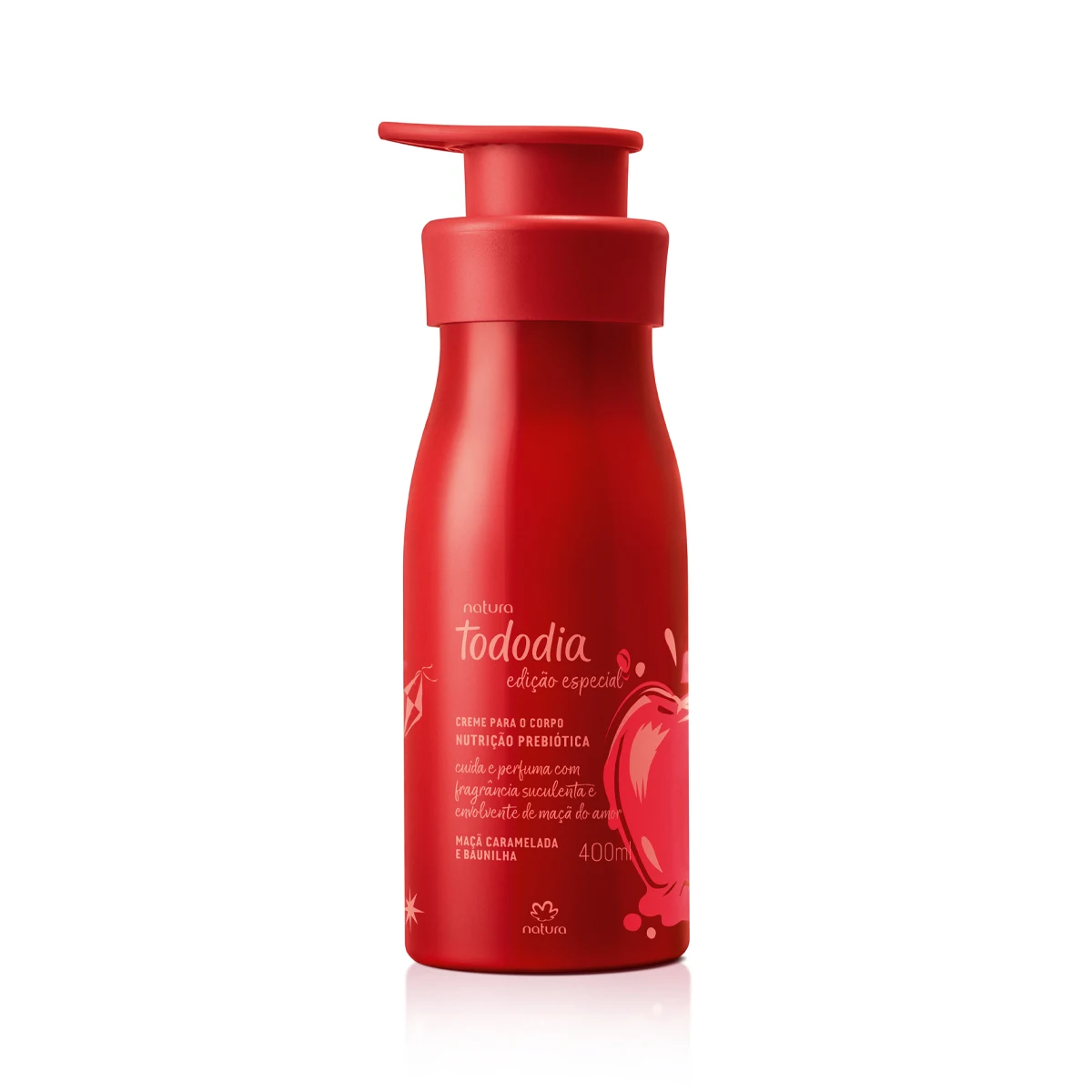 Tododia Crema Idratante Corpo Caramellata Mela e Vaniglia 400ml