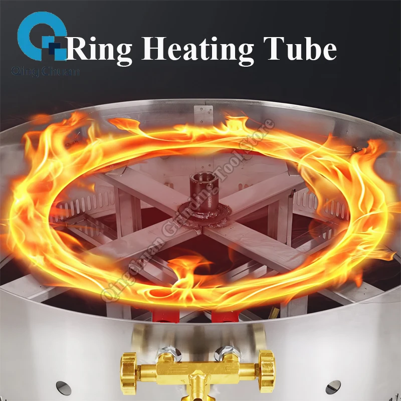 Red Bean Cake Machine Commercial Kitchen Appliance 32-Hole Gas Rotating Copper Imagawayaki Maker Obanyaki Maker view 5