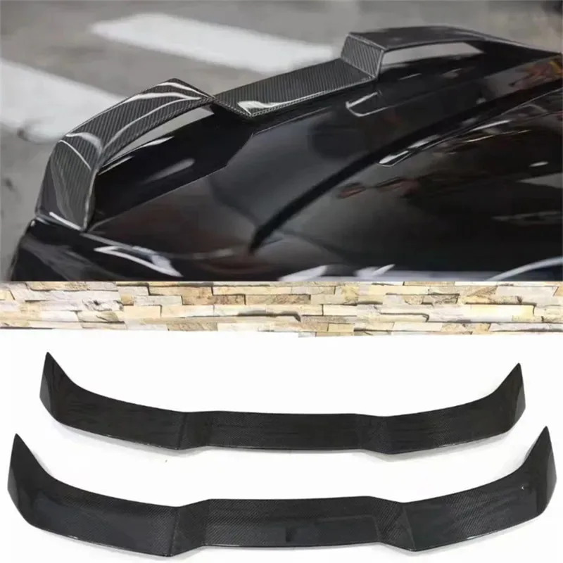 

For BMW G20 G30 G80 G82 F22 2019 2020 2021 2022 2023 2024 2025Real Carbon Fiber Tail Wing Spoiler Kit