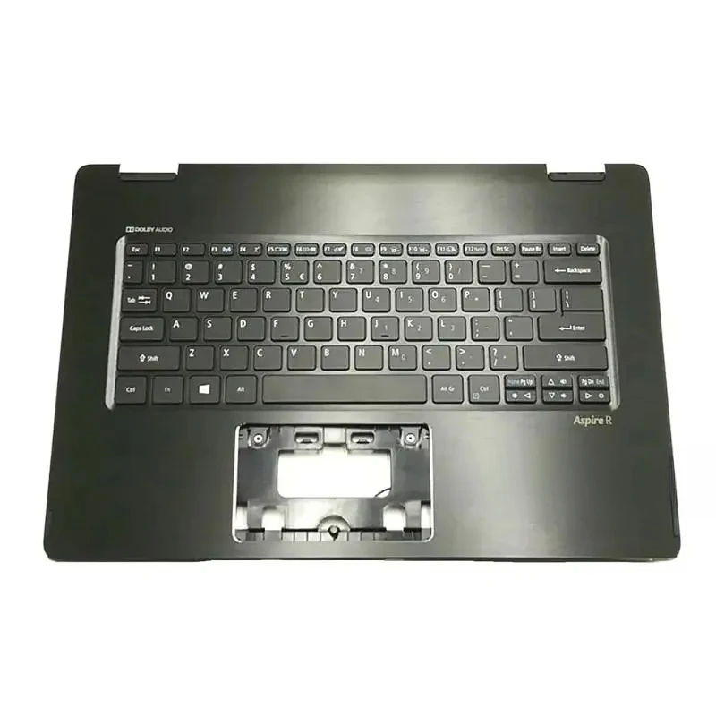 WAF 95% nuevo/orig para Acer Aspire R14 R5-471 R5-471T cubierta superior del teclado estadounidense con reposamanos