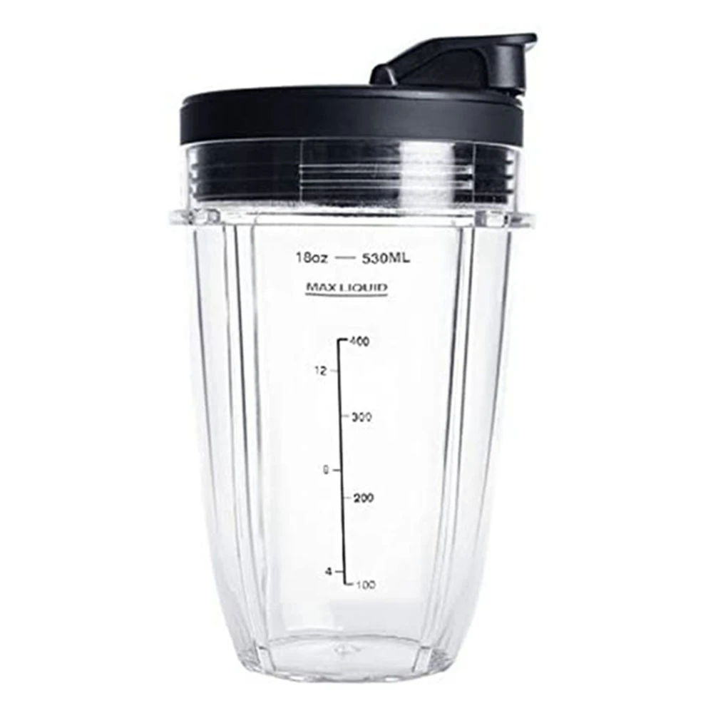 A86I-Replacement Parts Extractor Blade with 18Oz 24Oz Cup and Spout Lid for 1200W Ninja Auto-IQ Blender,7 Fins Gear Parts