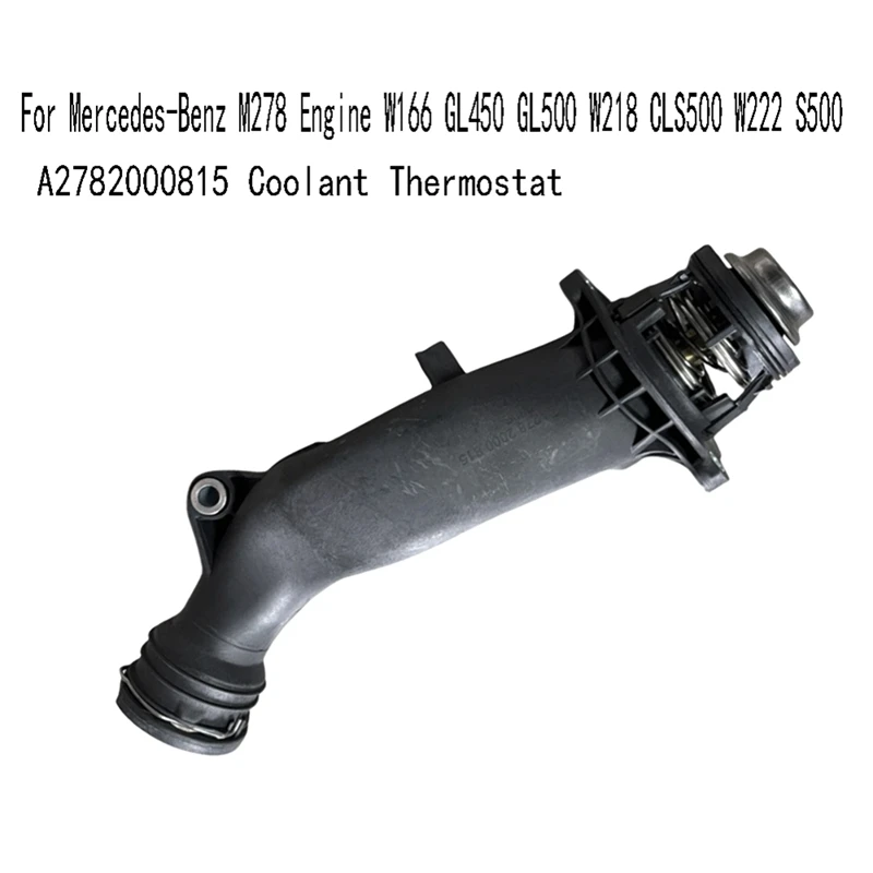 A2782000815 Coolant Thermostat For Mercedes-Benz M278 Engine W166 GL450 GL500 W218 CLS500 W222 S500