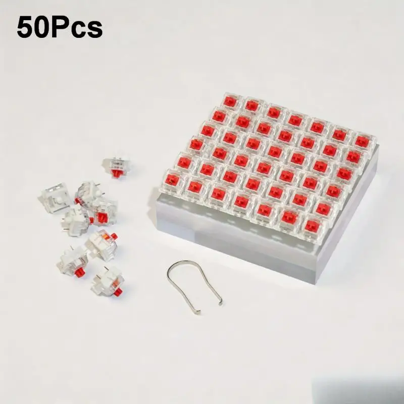 Mechanical Keyboard Switches With Clicky Feedback And Switch Puller For Mechanical Keyboard Building Typing DIY