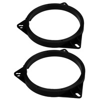 New 2Pcs 6.5' Car Horn Washer Speaker Adapters Spacer Ri for Toyota Corolla/Crown/F3/Ruizhi/for Camry/Corolla Front Rear Speaker