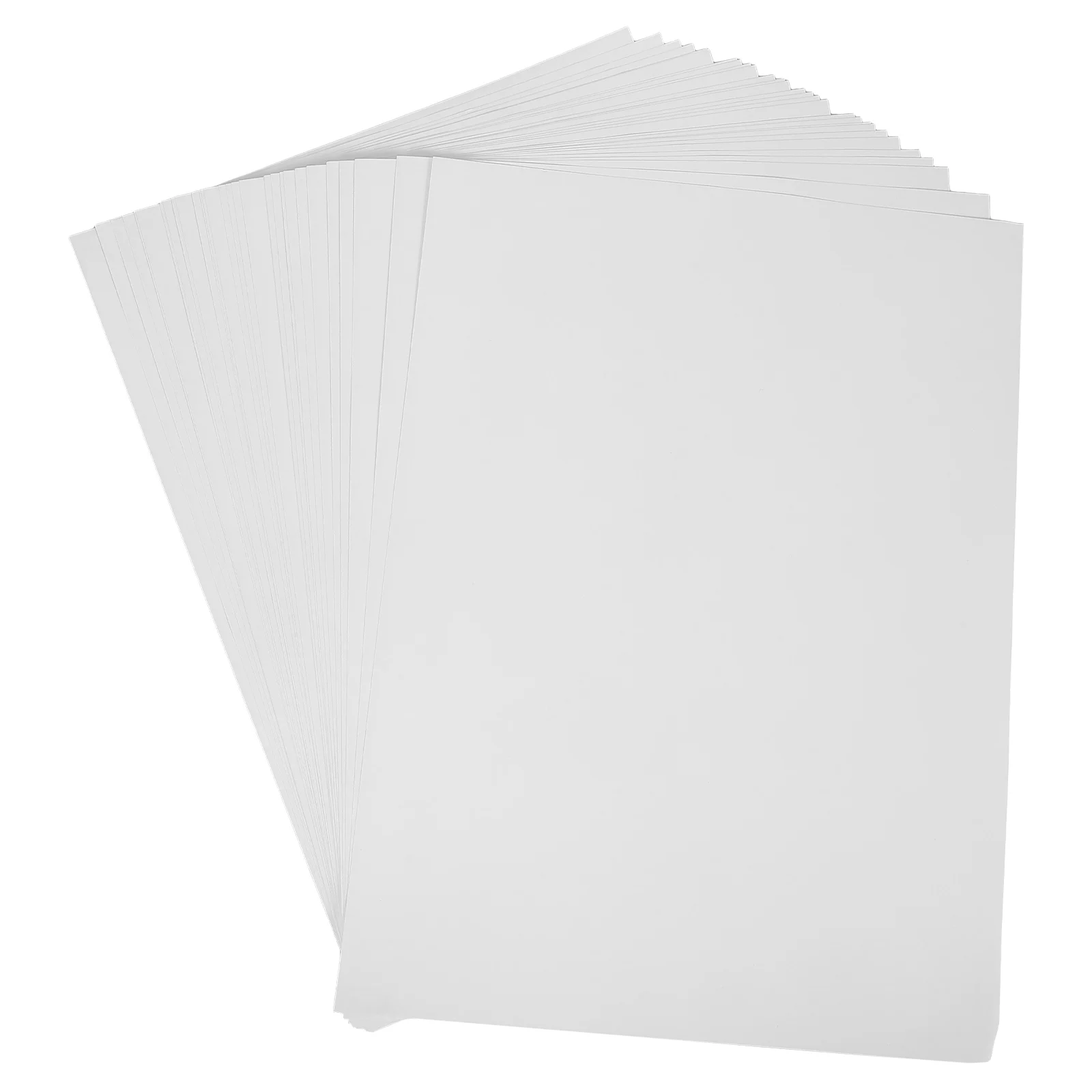 

30 Sheets White Poster Paper Card Stock Draw Coated Sketch Pad Crafts Professional heavyweight diy tools painting supplies