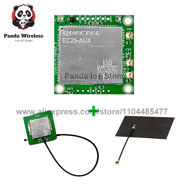

Модуль EC25 EC25-AUX QUECTEL 4G Основная плата разработки EC25AUXGR-128-SGNS Модуль LTE CAT4 с GNSS Latin America Australia Band