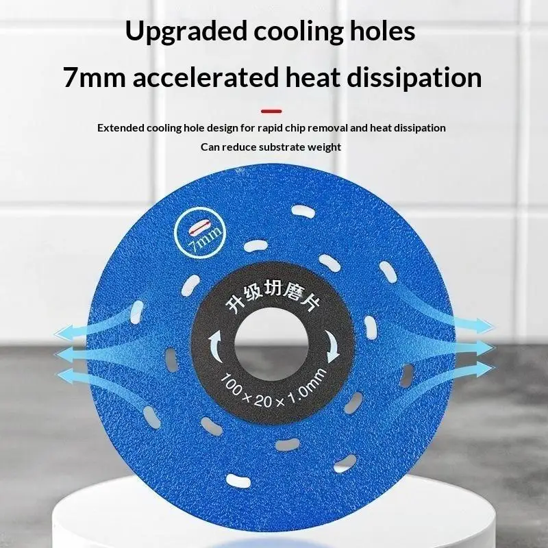 Hot 100mm Diamond Saw Blade Cutting Grinding Disc Multifunctional Cutter Wheel For Ceramic Tile Slab Stone Processing Work Tool
