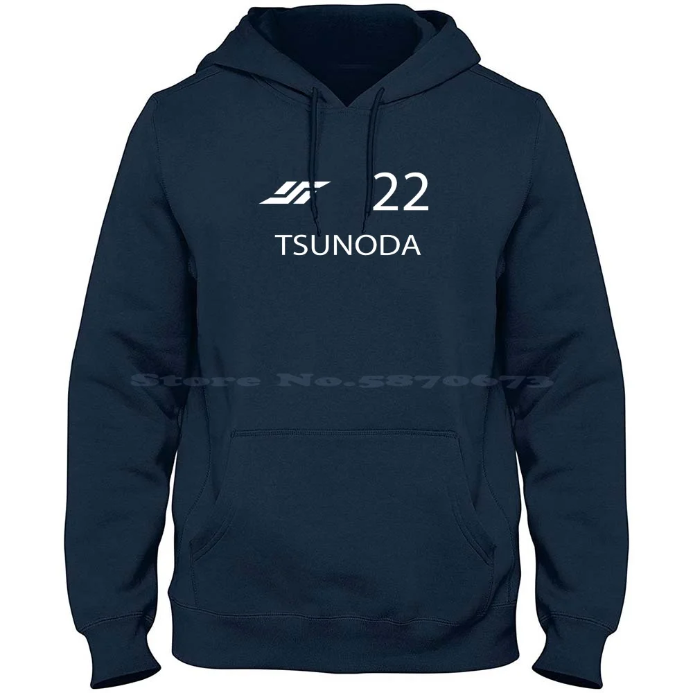 Yuki Tsunoda 22 100% Cotton Hoodie Pierre Gasly Gas 10 Yuki Tsunoda Ocon Alonso Monza Racing Driver Imola Spa