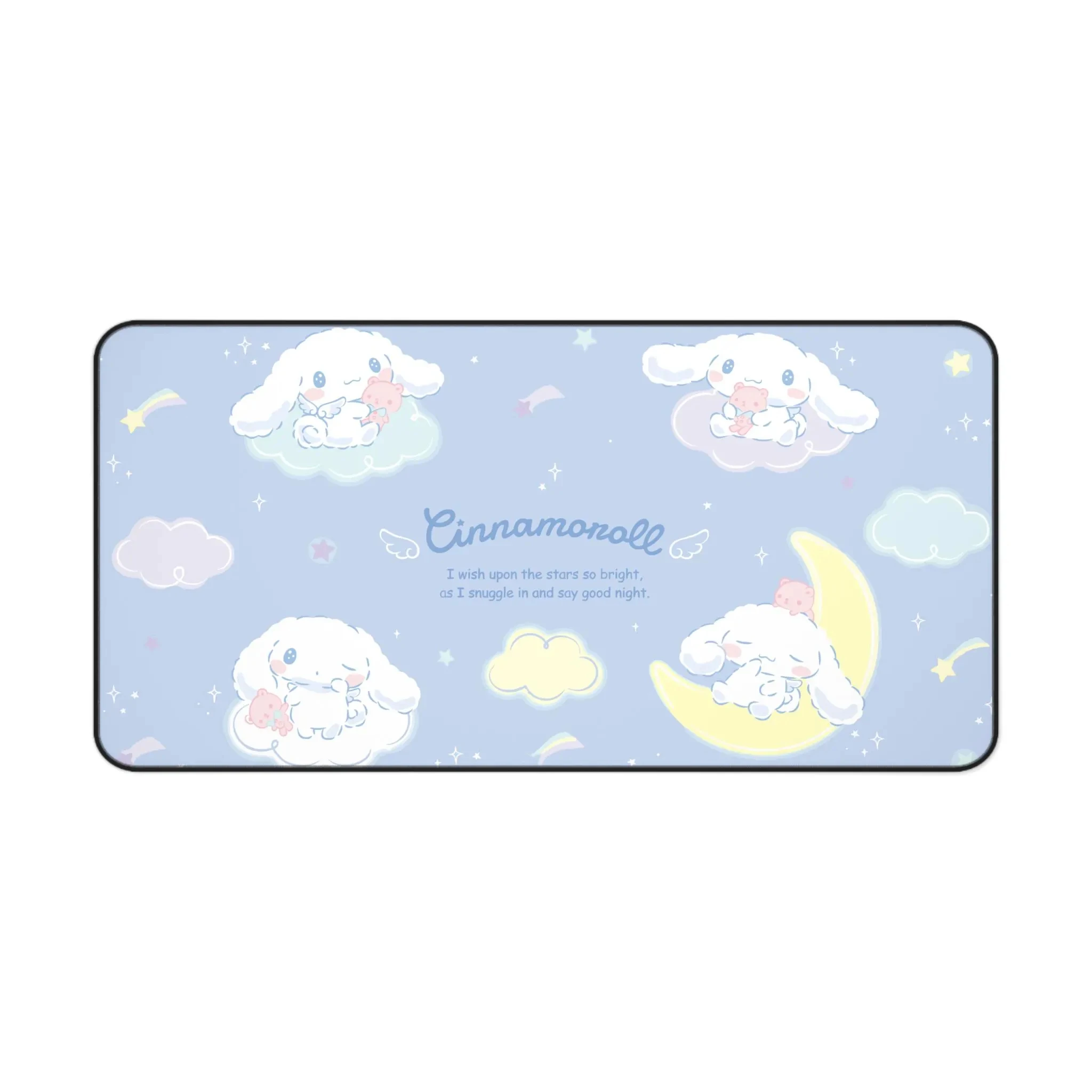 Alfombrilla de ratón Cinnamoroll |   Cielo nocturno de Cinnamoroll |   Configuración de juegos de alfombrilla de escritorio Sanrio |   Linda estética Kawaii RGB