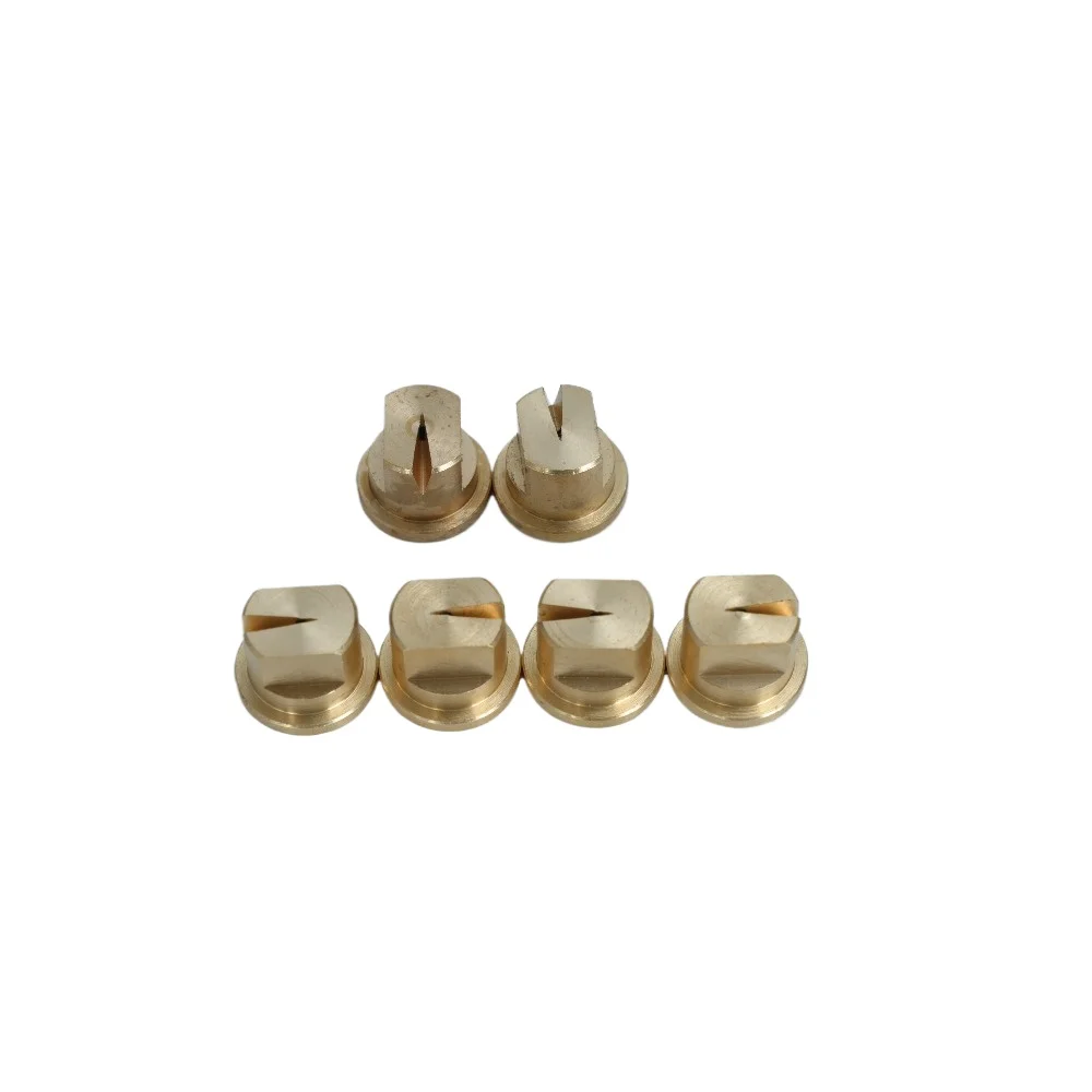 Plant Protection Eccentric Copper Nozzle, Pure Copper High Pressure Side Spray Nozzle For Agricultural Sprayer