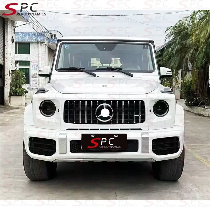 SPC W464 G63 Body Kit For Benz W463 G Wagon Facelift Bumper For W463 G350D G500 Old To New Body Kit For W463 G Class 1992-2018