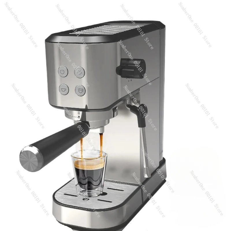 Home Semi-automatic Espresso Machine Easy Operation Panel High-pressure Extraction Coffee Machine Milk Coffee Brewing Machine