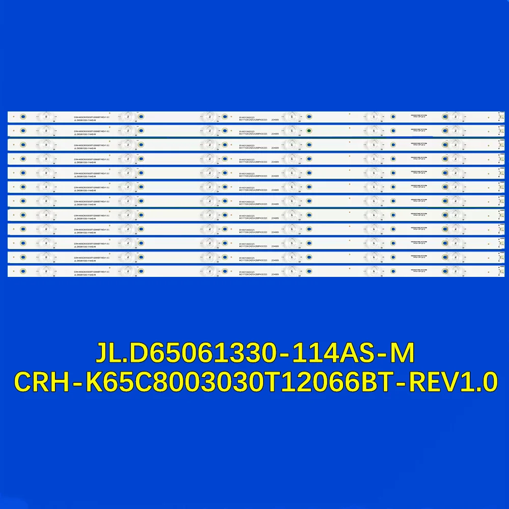 LED Strip for 65E8 PPTV-65NU2 65M2U 65H80U L65MS-AZ LS65K610G 65GM18U 65BU5700 65CE1850D2 CRH-K65C8003030T12066BT-REV1.0