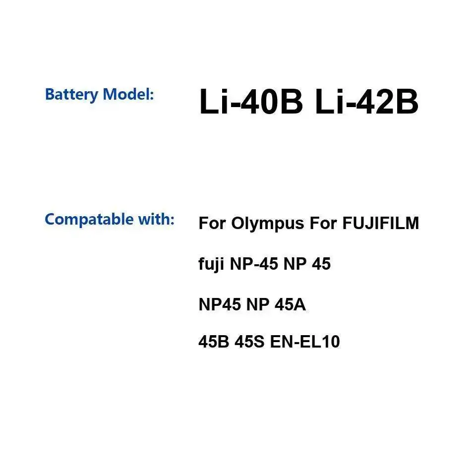 Camera Battery LI-4… - image