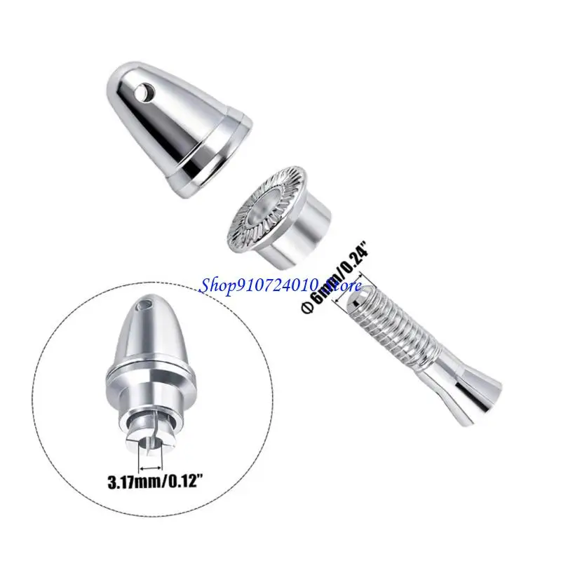 77HD Lightweight Design Aluminum Propeller Adapter Reduces Mass for Enhances Flight Performances in Fixed Wing Aircraft