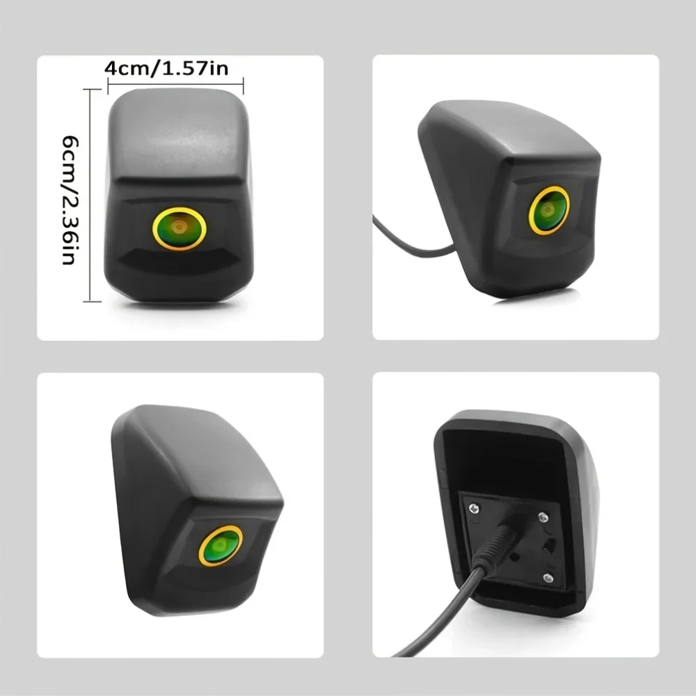 Rear View Camera Suitable for TOYOTA Hilux, GMC, Ford F150/250/350, and RAM Pickup, Featuring an Upside-Down Mount