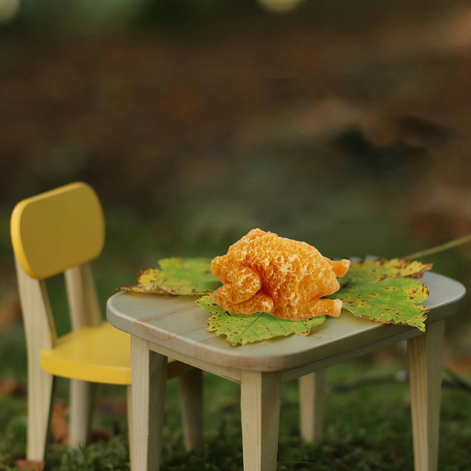 

10Pcs Lifelike Simulated Fried Chicken Display Pieces Realistic Artificial Fast Food for DIY Decor Miniature Scene Home Office