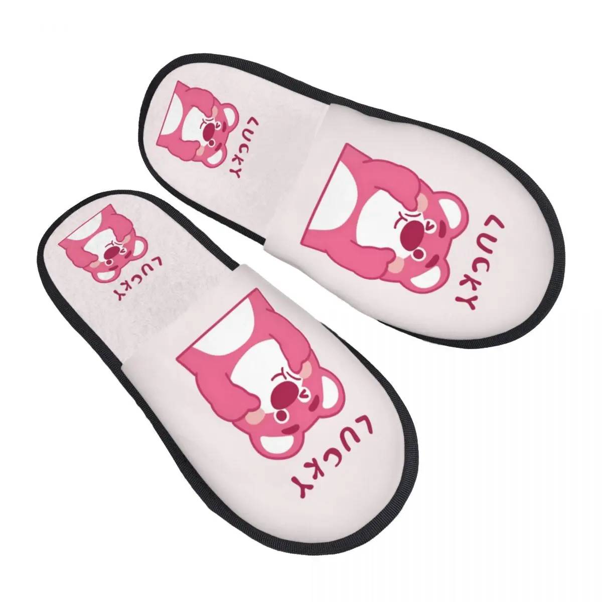 

Изготовленные на заказ домашние тапочки из мягкой пены с эффектом памяти, женские уютные теплые нескользящие тапочки с милым медведем