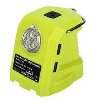 Eeatop For RYOBI 14.4V/18V Lion Battery Dual USB Converter Port With LED Light Lithium Battery Adapter Power Tool Accessories