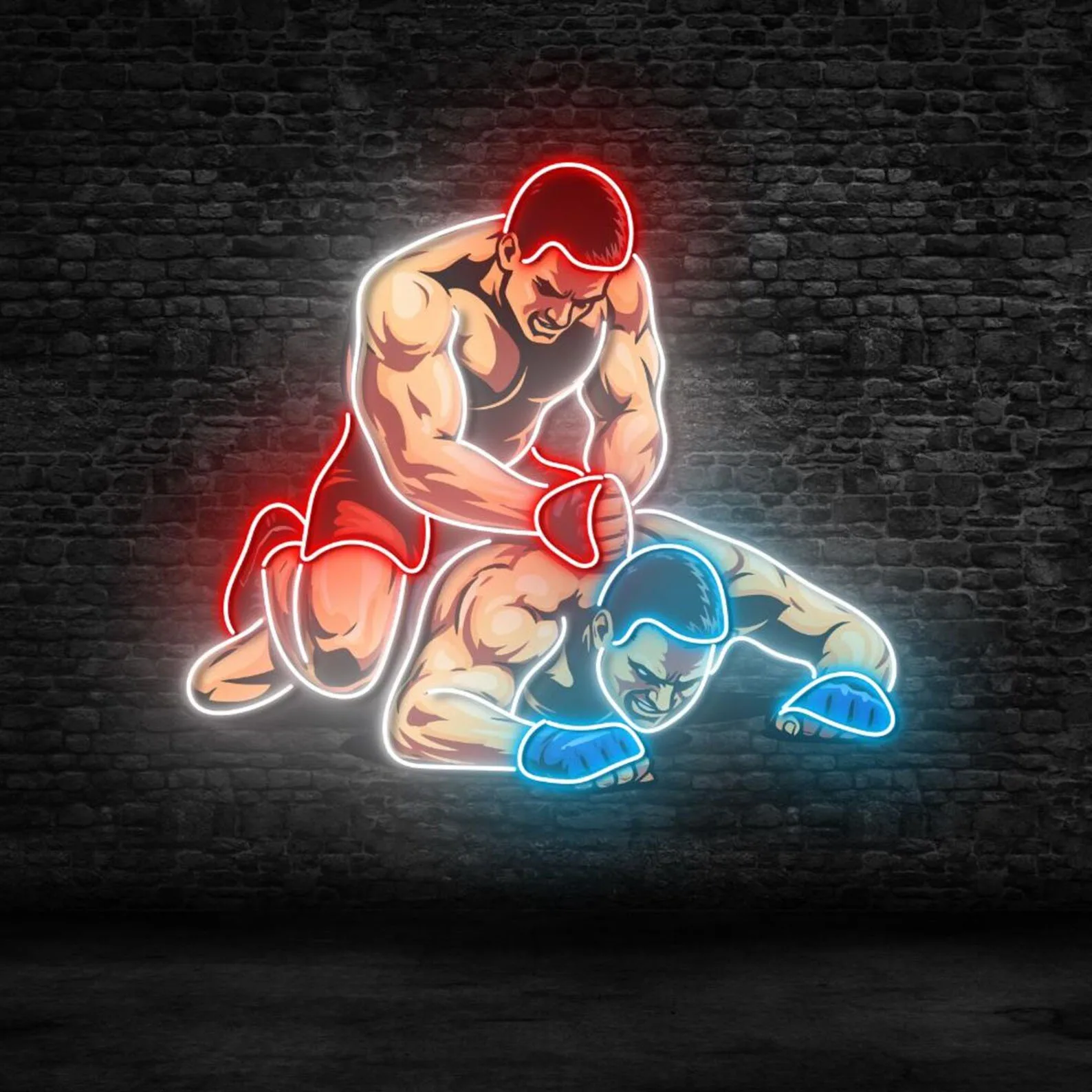 

Wrestling Neon Sign For Game Room Decor,Wrestling Neon Sign,Custom NeonSign,Wrestling Club Decor,Gift For Him or Wrestling Lover