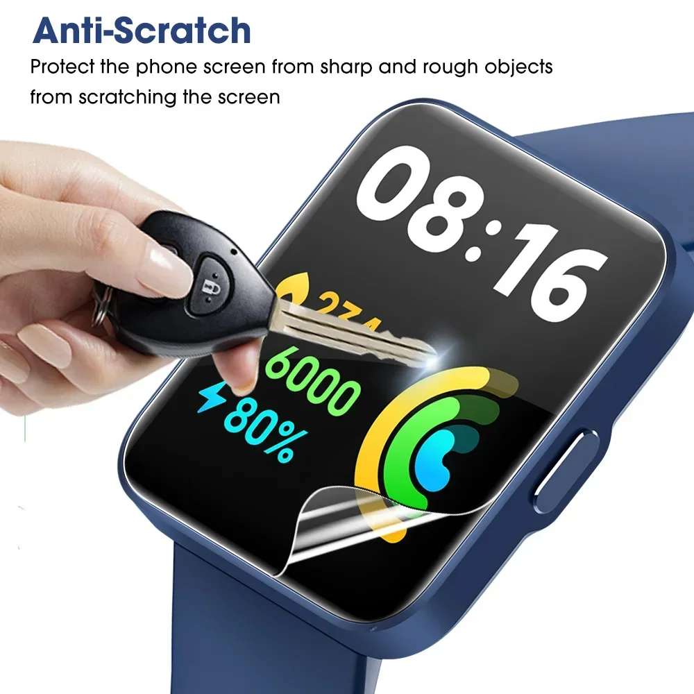 For Redmi Watch 4 2Lite 3Lite Watch4 Screen Protector Soft Anti-Scratch Protective Hydrogel Film For Redmi Watch 4 3 Lite Watch3 - Image 3