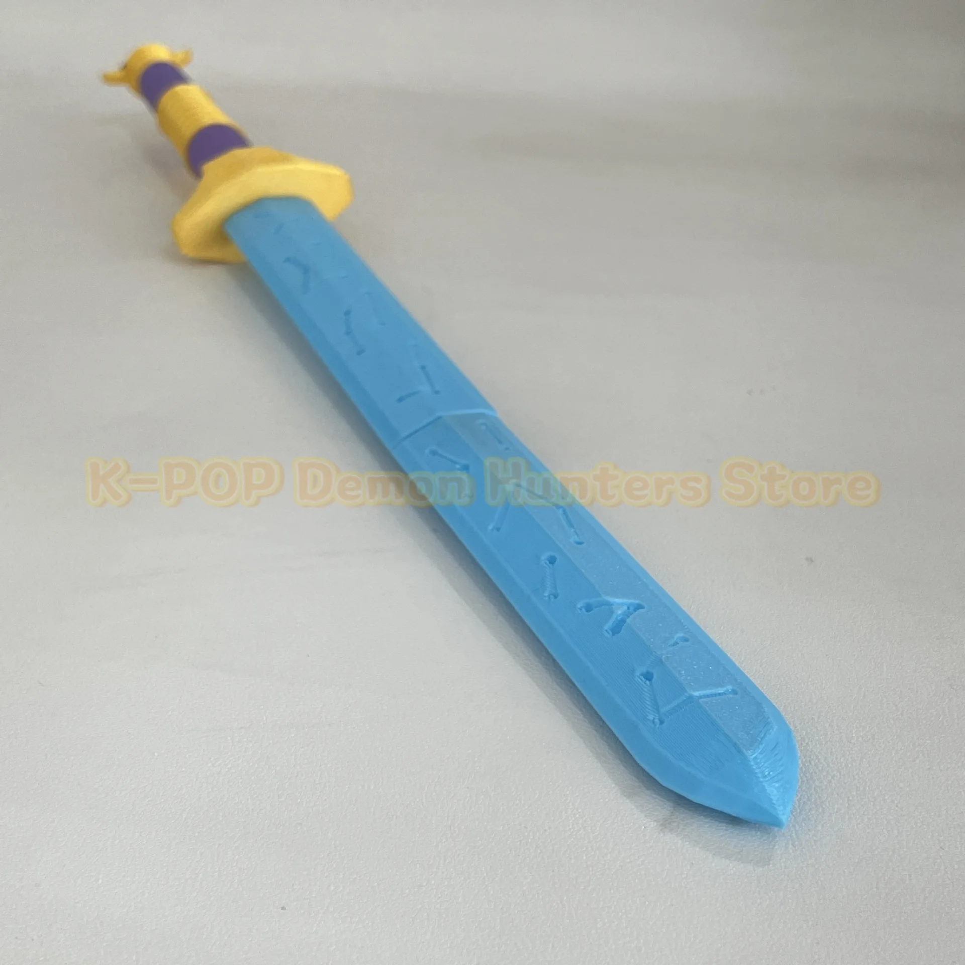 Kpop デモンハンター ルミ ロングソード ハンターズ 3Dプリント武器 パーティー 暗闇で光る パーティー用品 ゾイ コスチューム アクセサリー