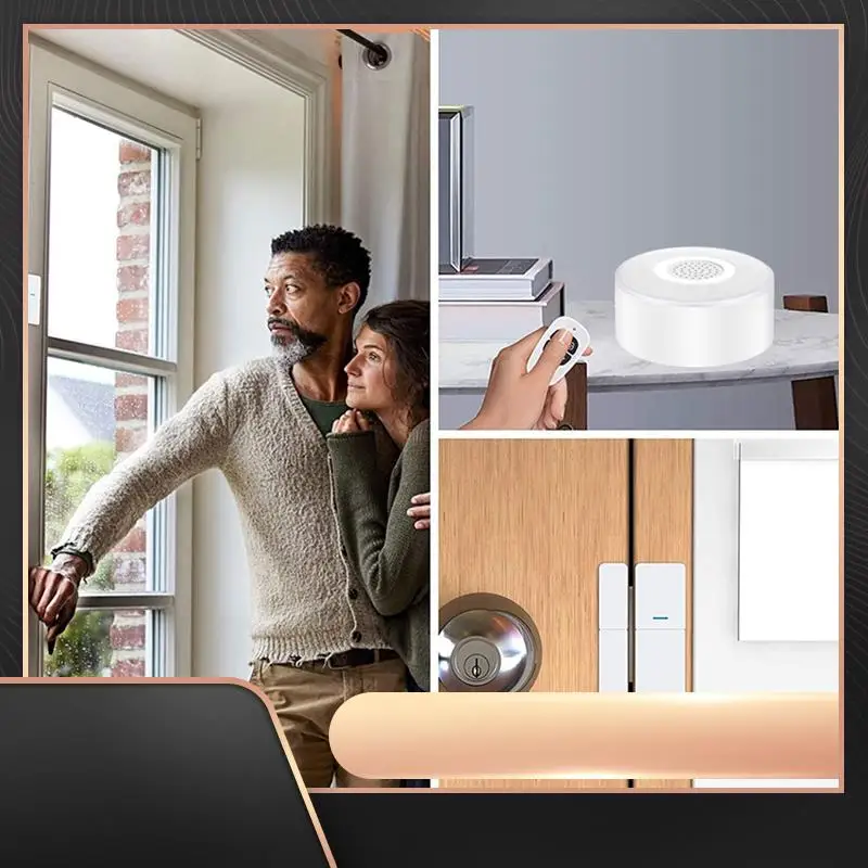 

PIR Motion Detector Movement Sensor Accessory For WIFI + RF433 Hub Security Alarm System Tuya Powered