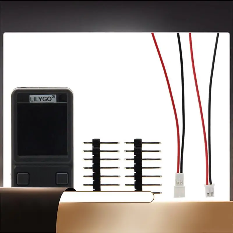 

LILYGO T-QT Pro ESP32-S3 GC9107 0,85-дюймовый ЖК-модуль, макетная плата, черный, WIFI, Bluetooth, полноцветный-X64A