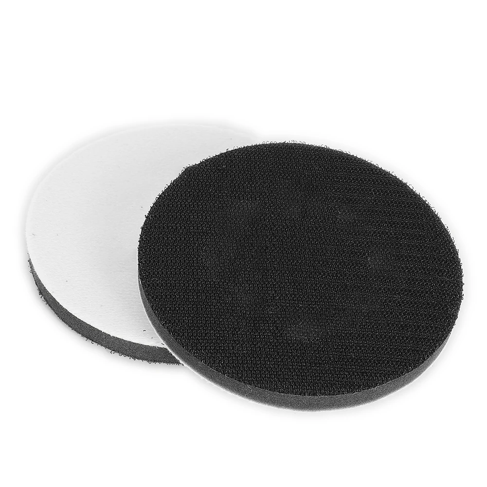 2pcs Soft Foam Interface Pads 5 Inch for Sanding Discs Backing Pads Offering Support for Abrasive Cutting and Polishing