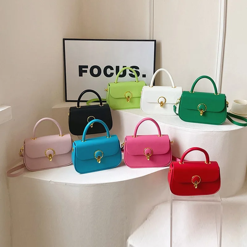 

New Handbags. Simple Small Square Bags, Suitable for Cross-body or Single-shoulder Use. Fashionable Women's Bags.