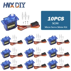 5/10pcs 100% NEW SG90 9G Mini Micro Servo Motor for Robot 6CH RC Helicopter Airplane Controls Arduino FPV RC Car