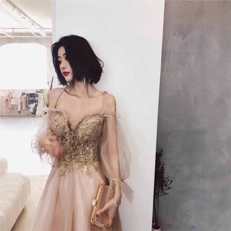 

New style dress for banquets formal occasions balls and performances