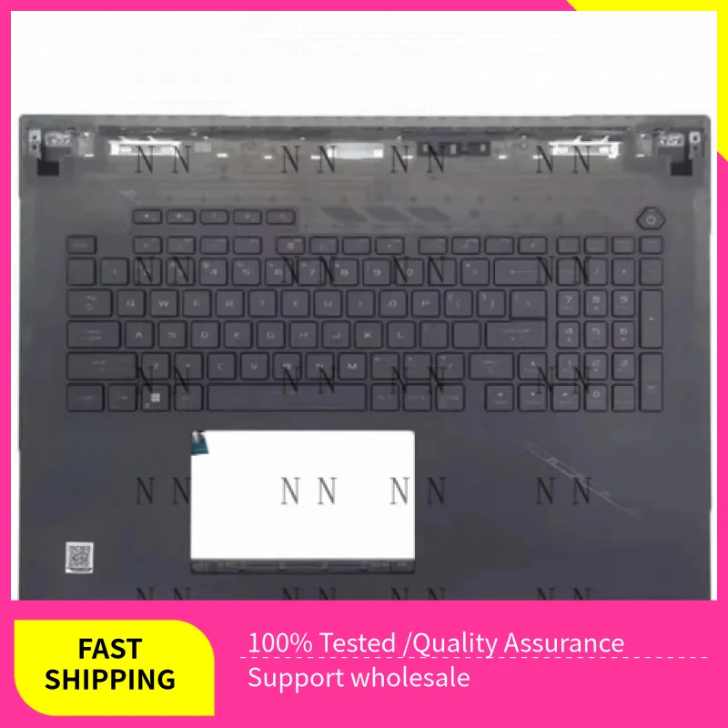 Original FOR ASUS ROG G814J G834J 2023 Cover Palmrest US Keyboard Backligh Black