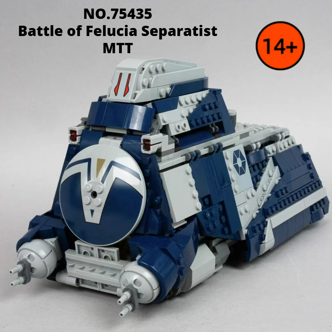 976 قطعة خطة النجوم صالح 75435 MTT اللبنات تعديل سفينة الفضاء العسكرية نموذج الطوب لعبة هدايا عيد الميلاد للأطفال