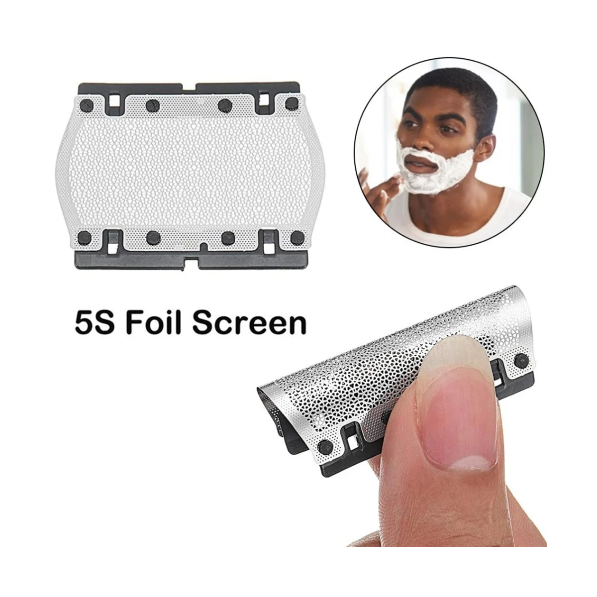 5S rasoi elettrici teste di ricambio Foil & Cutter per Braun P40 P50 P60 P70 P80 P90 M30 M60 M60S M90 M90S 5608 5609