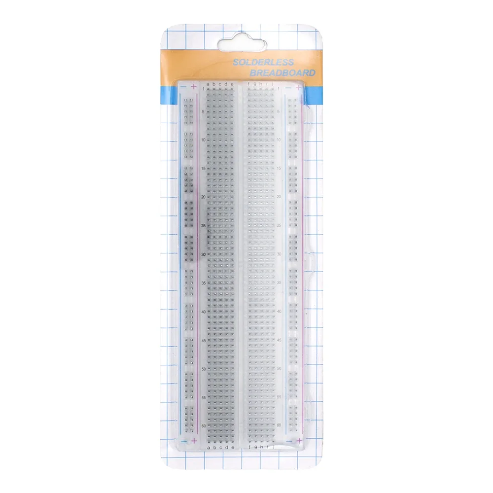 MB-102 MB102 Breadboard 400 830 Point Solderless PCB Bread Board Test Develop Dupont line DIY for arduino laboratory SYB-830