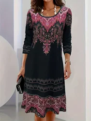Fashion Elegant Women Dress Loose Casual Dress Women Dress New Temperament